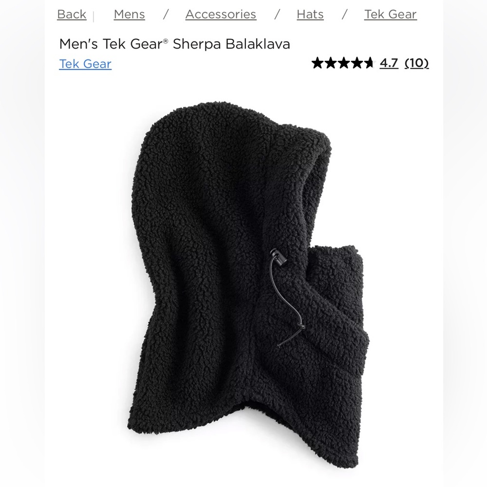 COPY - Balaklava, brand new with tags.